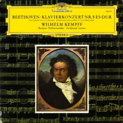 BEETHOVEN   WILHELM KEMPFF Klavierkonzert Nr. 5 Es-dur Виниловая пластинка 