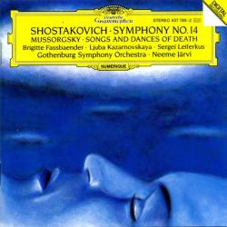 SHOSTAKOVICH / MUSSORGSKY Symphony No. 14. Songs And Dances Of Death Фирменный CD 